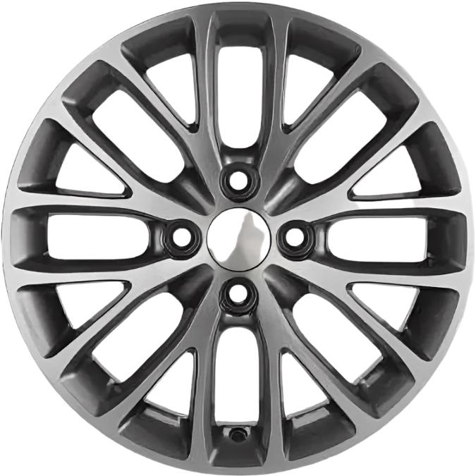 Khomen KHW 1506 6x15 4*100 ET46 DIA54.1 Gray-FP Литой
