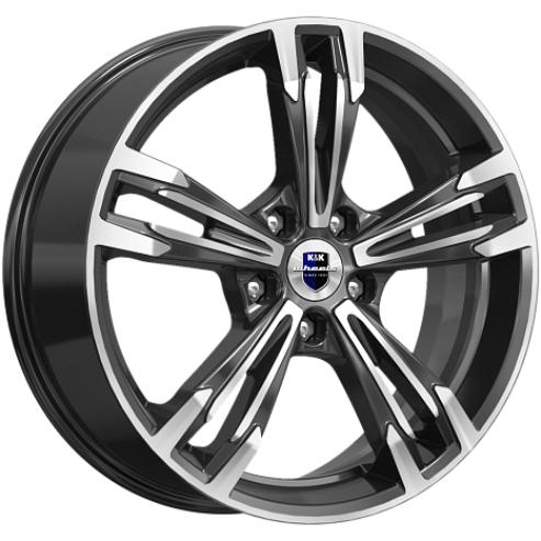 K&K Karrera Light 7x18 5*108 ET45 DIA67.1 Алмаз черный Литой