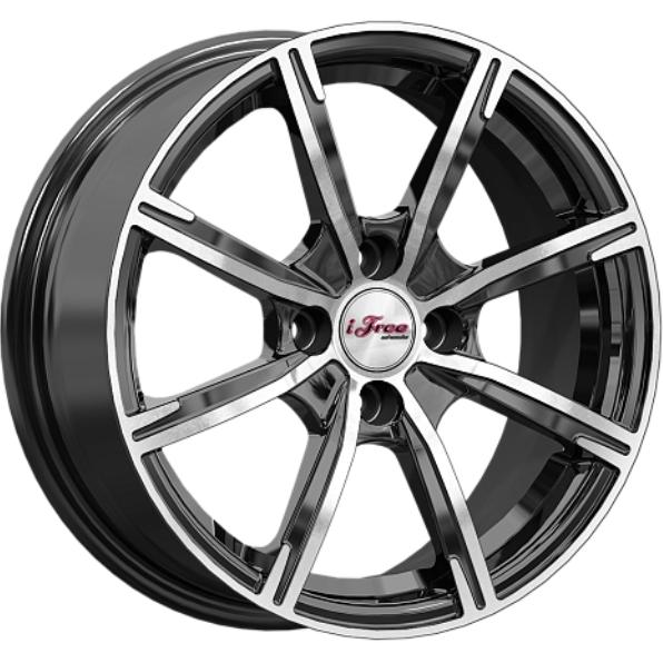 iFree Калибр 6x15 4*100 ET38 DIA67.1 Блэк Джек Литой