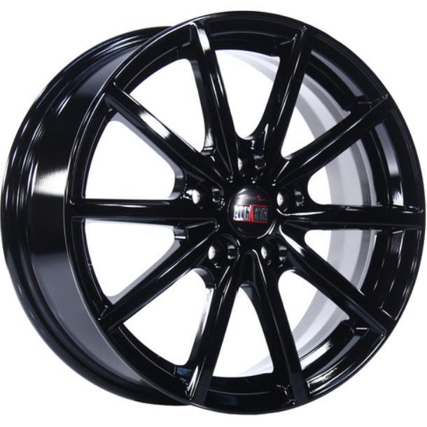 Alcasta M61 6.5x16 5*114.3 ET38 DIA67.1 BK Литой