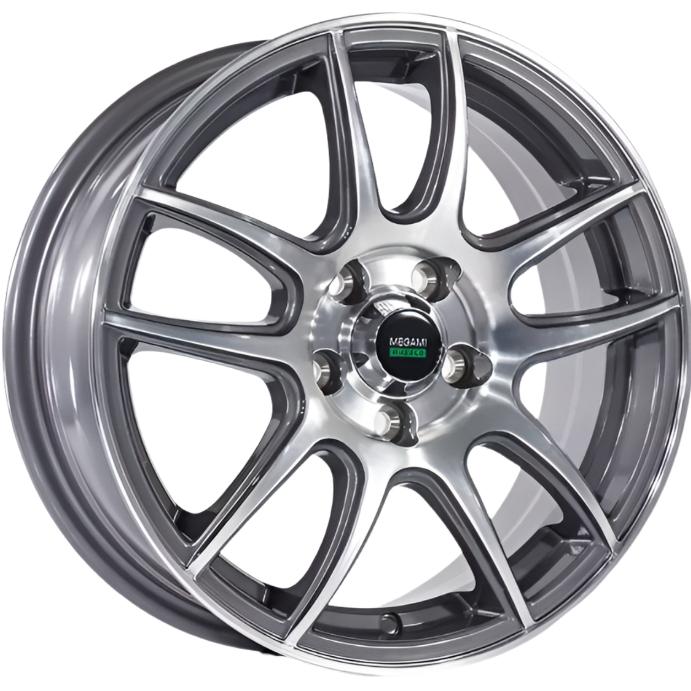 Megami MGM-36 6x15 4*100 ET40 DIA60.1 GMF Литой