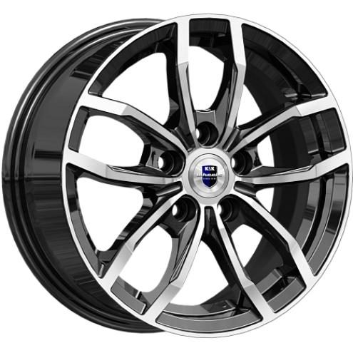 K&K Фрост 6.5x15 5*100 ET45 DIA67.1 Алмаз черный Литой