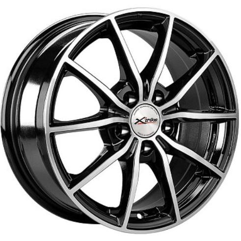 X'trike X-111 6.5x15 5*114.3 ET38 DIA67.1 BKFP Литой
