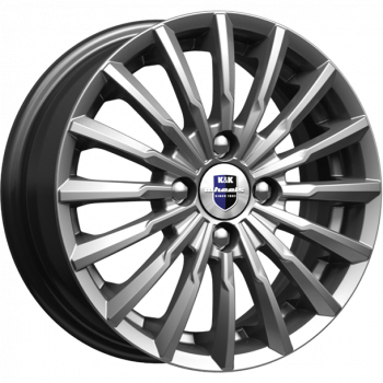 K&K Акцент 5.5x14 4*100 ET43 DIA60.1 Дарк платинум Литой