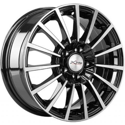 X'trike X-106 6.5x15 5*100 ET38 DIA67.1 BKFP Литой