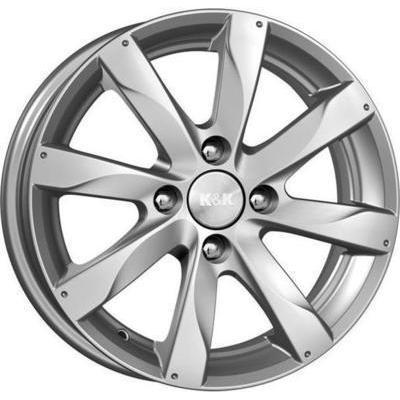 K&K Джемини 6x15 4*100 ET38 DIA67.1 Блэк платинум Литой