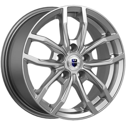 K&K Фрост 6.5x15 5*114.3 ET46 DIA67.1 Дарк платинум Литой