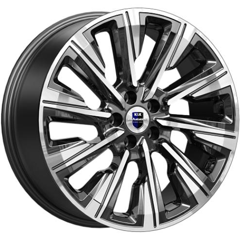 K&K Галего 7.5x19 5*114.3 ET37 DIA66.6 Алмаз черный Литой