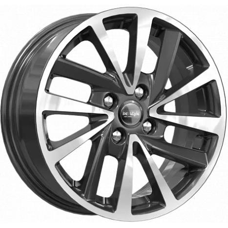 K&K КС899 6x15 4*100 ET40 DIA60.1 Алмаз черный Литой