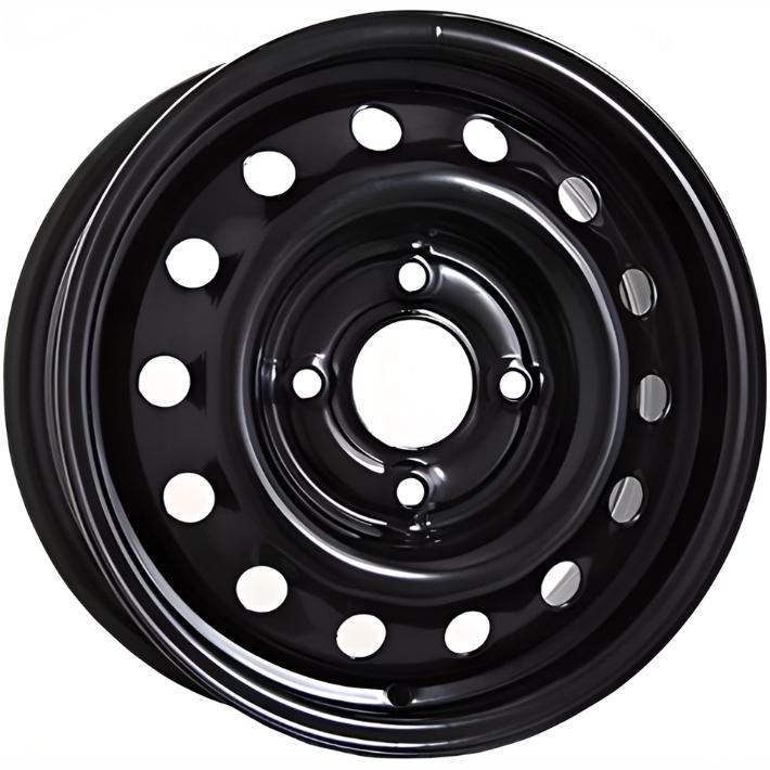 ТЗСК Huyndai Solaris/Kia Rio 6x15 4*100 ET48 DIA54.1 Black Штампованный