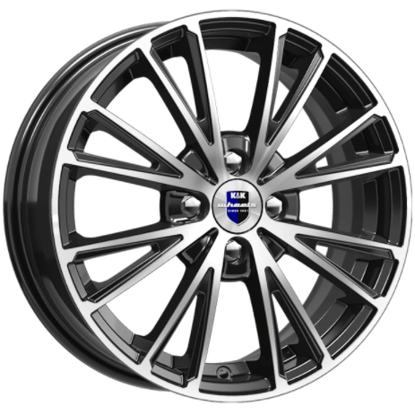 K&K Меандр 6x15 4*100 ET35 DIA67.1 Алмаз бархат Литой