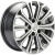 Khomen KHW 1610 6.5x16 5*114.3 ET43 DIA67.1 Gray-FP Литой Khomen KHW 1610 6.5x16 5*114.3 ET43 DIA67.1 Gray-FP Литой