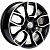 Khomen KHW 1713 7x17 5*114.3 ET48 DIA67.1 Black-FP Литой