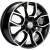Khomen KHW 1713 7x17 5*114.3 ET48 DIA67.1 Black-FP Литой