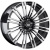 LS Forged FG18 8x19 6*139.7 ET25 DIA106.1 BKF Кованый