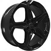 Khomen KHW 1909 7.5x19 5*108 ET46 DIA63.3 Black Литой