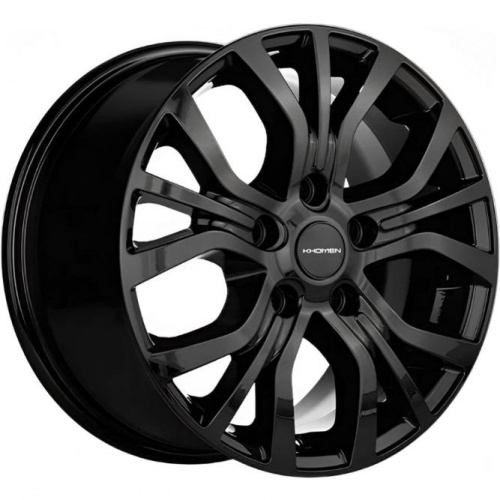 Khomen KHW 1608 6.5x16 5*114.3 ET45 DIA54.1 Black Литой
