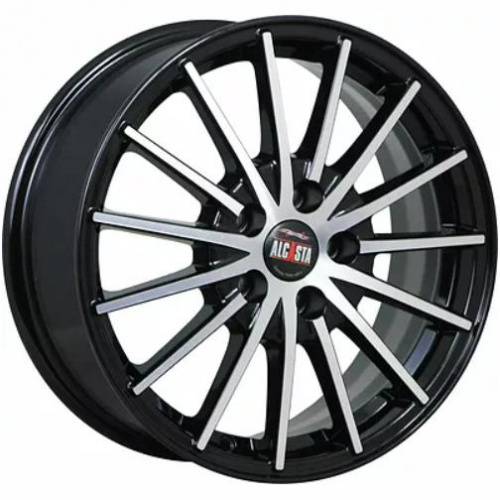 Alcasta M60 7x17 5*110 ET42 DIA63.3 BKF Литой