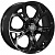 Khomen KHW 1702 7x17 5*110 ET45 DIA67.1 Black Литой