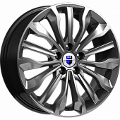 K&K Атакама 6.5x17 5*100 ET48 DIA56.1 Дарк платинум Литой
