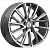 K&K КР010 7.5x18 5*108 ET36 DIA65.1 Diamond gloss graphite Литой