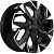 Khomen KHW 1402 5.5x14 4*100 ET43 DIA67.1 Black-FP Литой