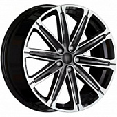 Carwel Тара 7.5x19 5*114.3 ET45 DIA67.1 BL Литой