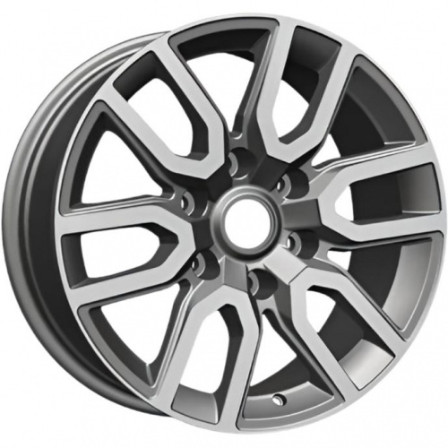 Khomen KHW 1723 8x17 6*139.7 ET38 DIA67.1 Gray-FP Литой