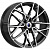 K&K Вудроф 7x18 5*108 ET41 DIA59.6 Алмаз черный Литой