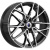 K&K Вудроф 7x18 5*112 ET43 DIA57.1 Алмаз черный Литой