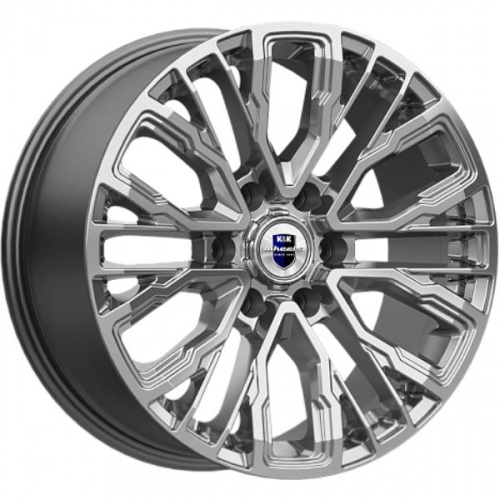 K&K Кортес 8.5x19 6*139.7 ET25 DIA106.1 Дарк платинум Литой