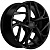 Khomen KHW 1716 7x17 5*110 ET46 DIA63.3 Black Литой