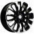 Khomen KHW 2010 8x20 6*139.7 ET36 DIA100.1 Black Литой