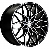 Khomen KHW 1902 8.5x19 5*112 ET30 DIA66.6 Black-FP Литой