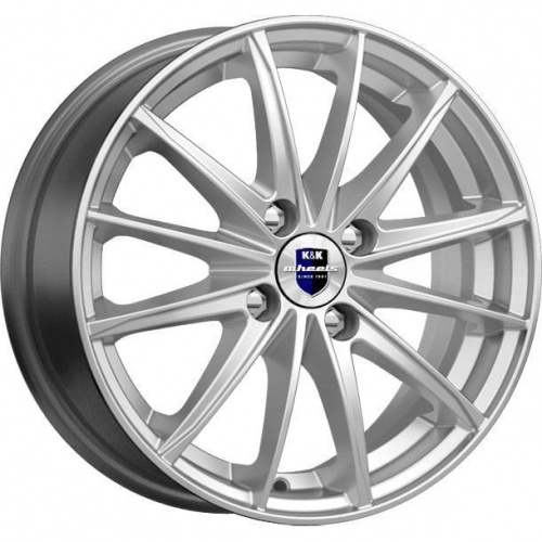 K&K Пойнт Бланк 6x15 4*100 ET50 DIA60.1 Сильвер SK Литой