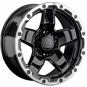 LS 1371 9.5x18 6*139.7 ET5 DIA106.1 BKL Литой