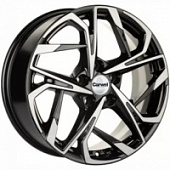 Carwel Цаган 7x17 5*114.3 ET49 DIA67.1 BL Литой