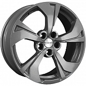 Khomen KHW 1724 7x17 5*108 ET36 DIA65.1 Gray Литой