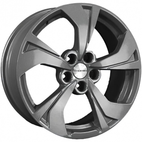Khomen KHW 1724 7x17 5*108 ET36 DIA65.1 Gray Литой