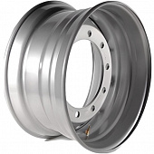 Asterro 10/335/281/0 14x19.5 10*335 ET0 DIA281 Silver Штампованный
