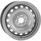 Trebl 42В40В 5x13 4*98 ET40 DIA58.6 Silver Штампованный