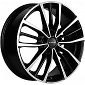 Khomen KHW 1812 7x18 5*108 ET36 DIA60.1 Black-FP Литой