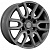 Khomen KHW 1723 8x17 6*139.7 ET36 DIA100.1 Gray Литой