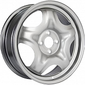 ТЗСК Lada Xray 6.5x16 4*100 ET41 DIA60.1 Silver Штампованный