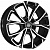Khomen KHW 1907 7.5x19 5*120 ET30 DIA66.1 Black-FP Литой