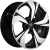 Khomen KHW 1724 7x17 5*108 ET40 DIA54.1 Black-FP Литой Khomen KHW 1724 7x17 5*108 ET40 DIA54.1 Black-FP Литой