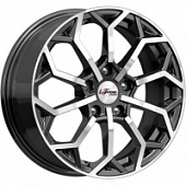 iFree Спейс-Нидл 6.5x16 5*100 ET38 DIA67.1 Блэк мэт Литой