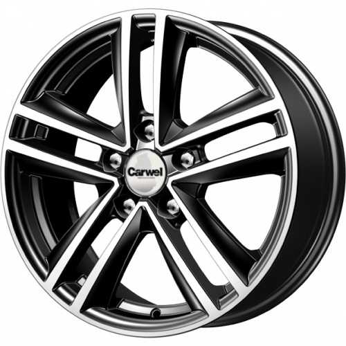 Carwel Неро 6.5x16 5*114.3 ET50 DIA67.1 AB Литой