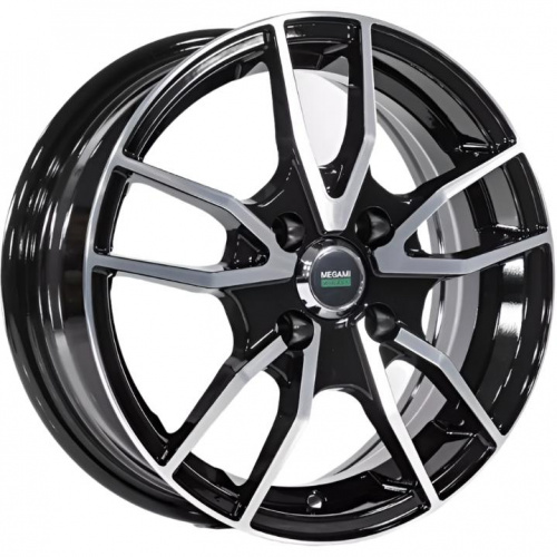 Megami MGM-20FF 7x17 5*110 ET46 DIA63.3 BKF Литой