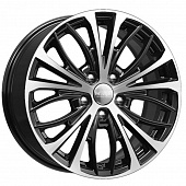 K&K КС873 7.5x17 5*112 ET47 DIA57.1 Алмаз черный Литой